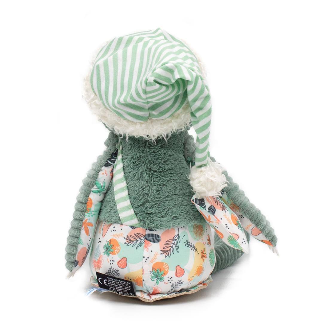 Alt View 10. TriAction Toys - Les Delingos Original Plush Animal | Chillos the Sloth - Grey.