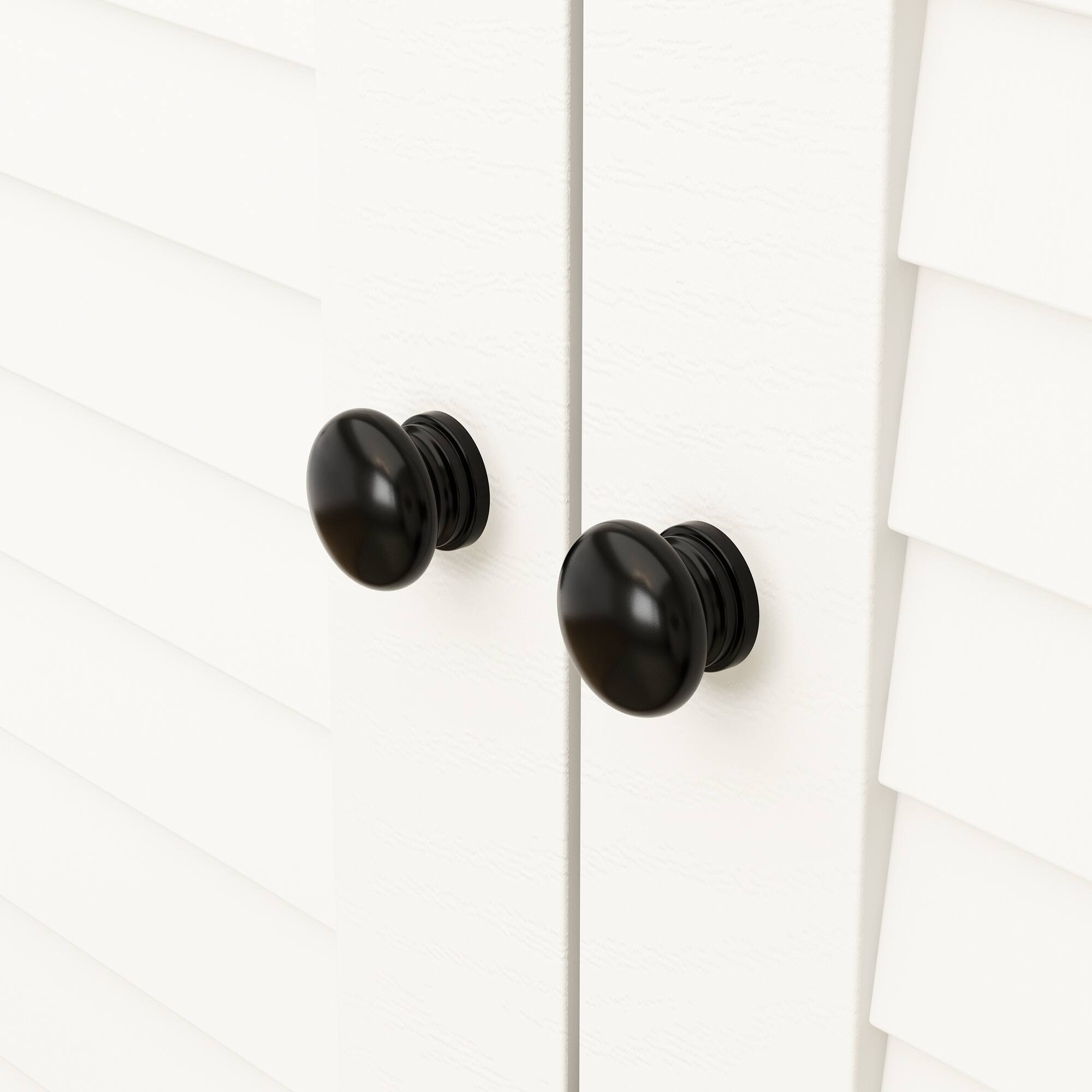 Alt View 5. FUFU & GAGA - FUFU&GAGA Shutter - Door Wardrobe: Organized Storage with Anti - Tip Safety & Classic Design - White.