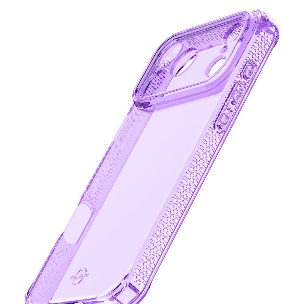Alt View 5. Itskins - SPECTRUM R // CLEAR Case for Apple iPhone 18 Pro Max / 17 Pro Max - Purple.