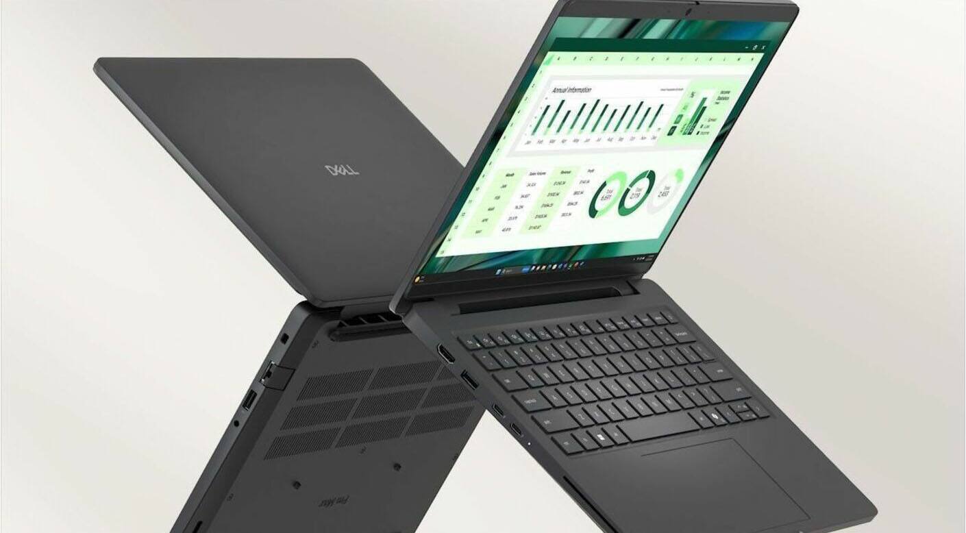 Alt View 20. Dell - Pro Max 14" LCD 1920 x 1200 (Full HD Plus) Laptop - Intel Core Ultra 7 with 32GB Memory - 512 GB SSD - Black.