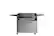 Front. Lynx - Stainless Steel Storage Cart for Lynx 36" wide Grills - Stainless Steel.