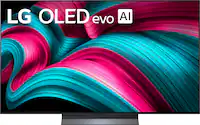 LG - 55" Class C5 Series OLED evo AI 4K UHD Smart webOS TV (2025) - Front_Zoom