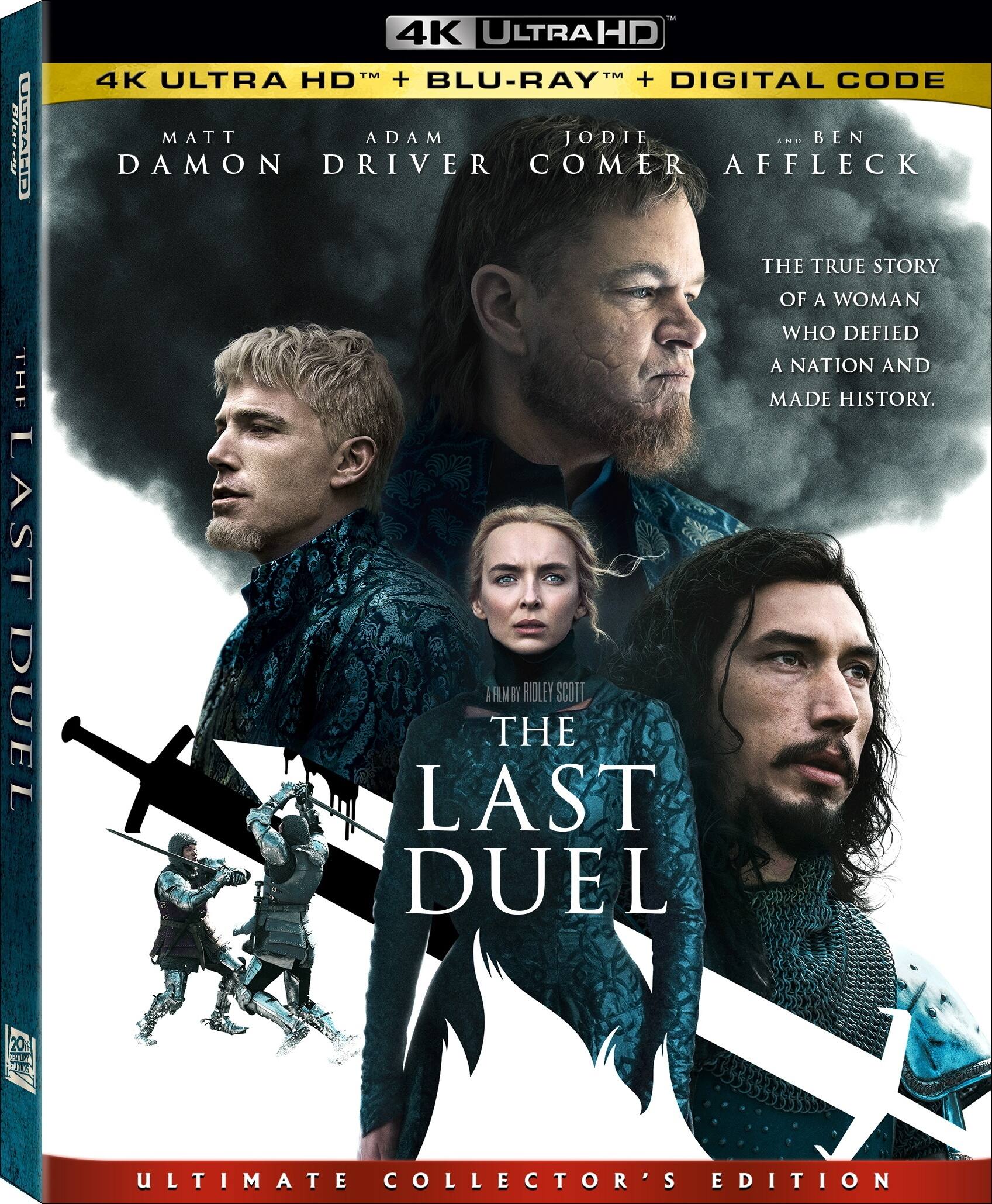 Alt View 1. The Last Duel   - 4K Blu-Ray.