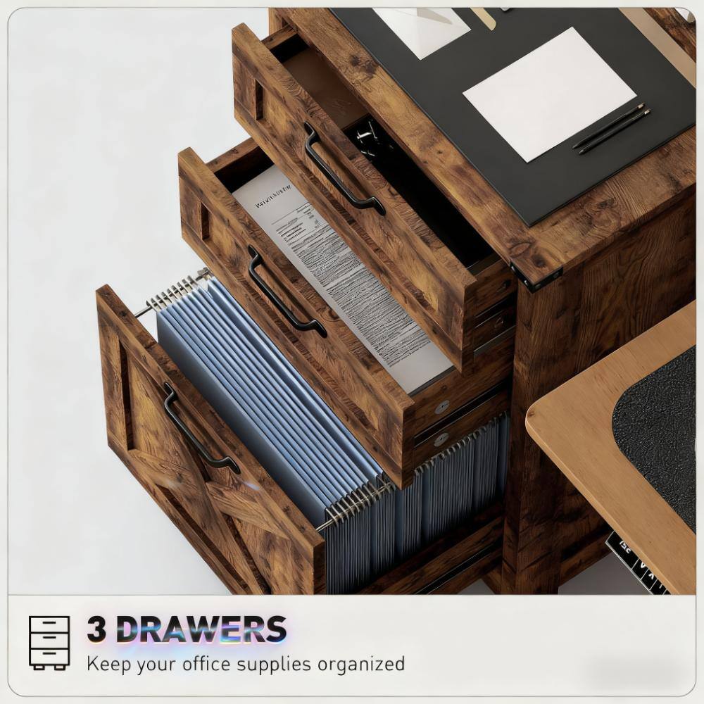 3 DRAWERS  
Keep your office supplies organized