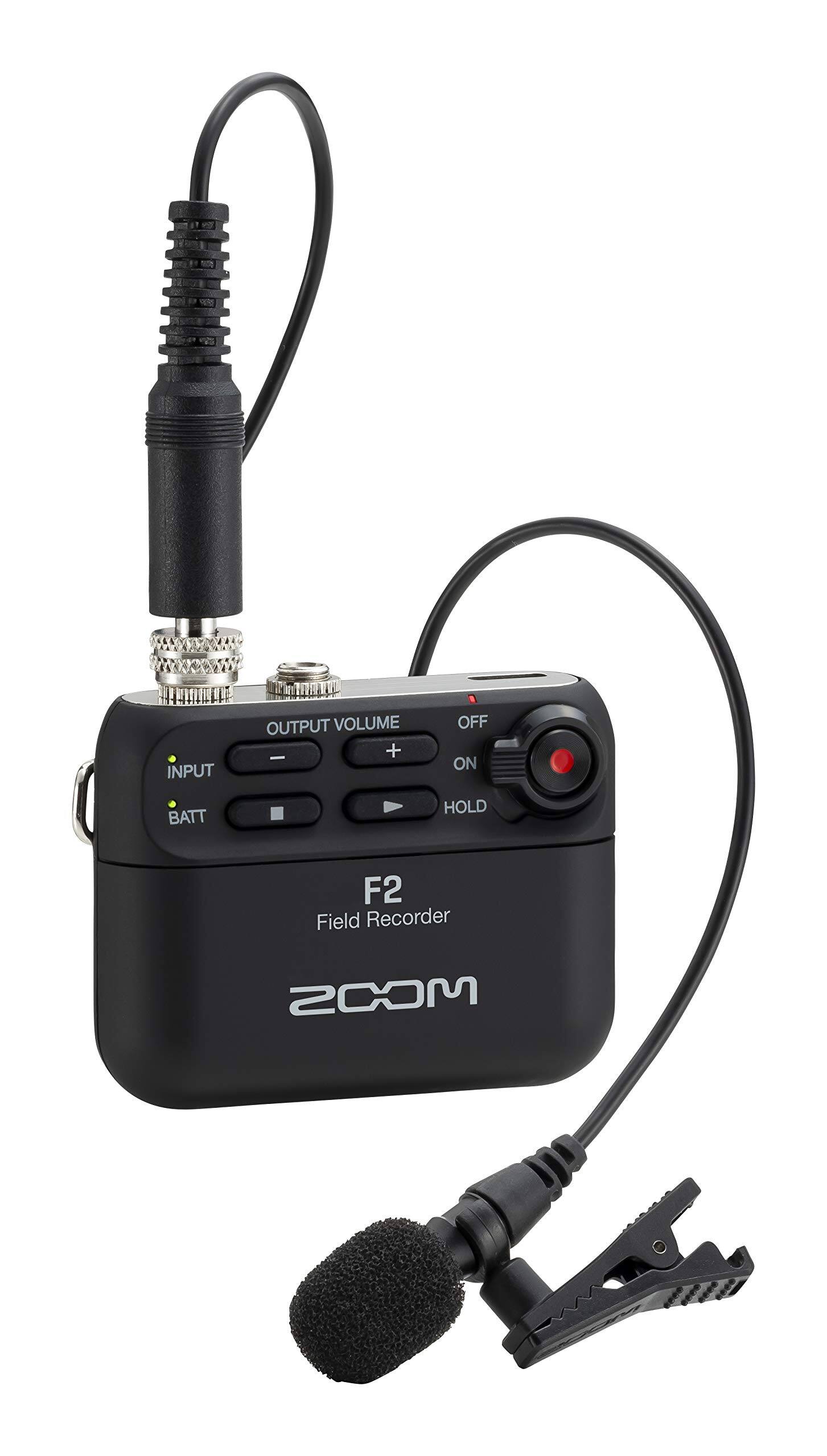 OUTPUT VOLUME + -
OFF ON
BATT
HOLD
F2 Field Recorder
ZOOM
