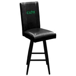 DreamSeat - Celtics Crossover Gaming Logo Swivel Bar Stool 2000 - Black