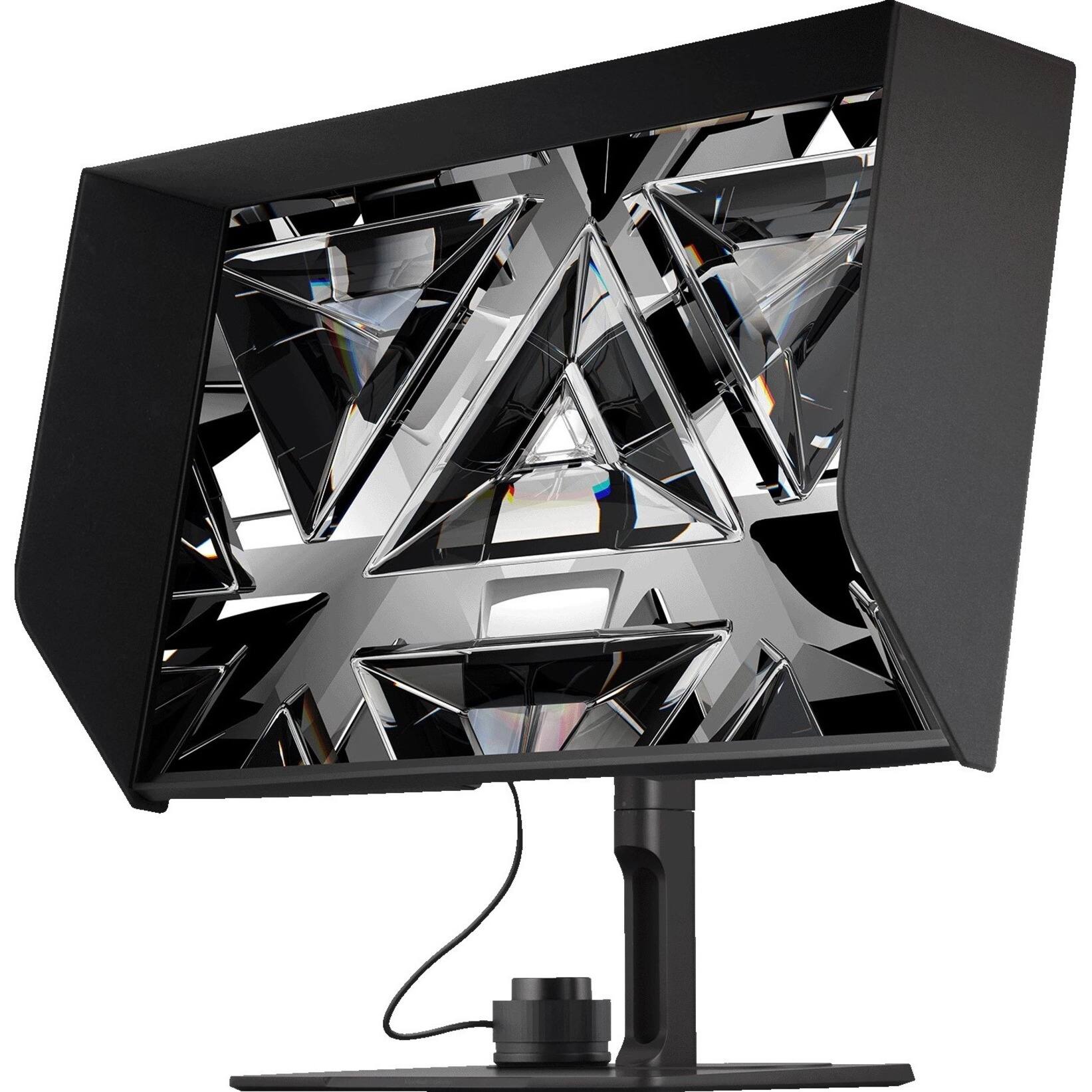 Alt View 32. ViewSonic - ColorPro 27&amp;quot; ColorPro 4K UHD IPS Monitor with ColorPro Wheel True 10-Bit Color, 90W USB C 27 LCD 4K UHD - Black.