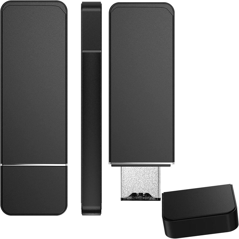 Left. RTMB - 64GB Mini Camera 1080P Nanny Security Cam Indoor - Black.