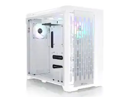 Thermaltake - CTE C750 TG ARGB Snow E-ATX Full Tower, 3x140mm White Fans, Tempered Glass, CA-1X6-00F6WN-01 - White