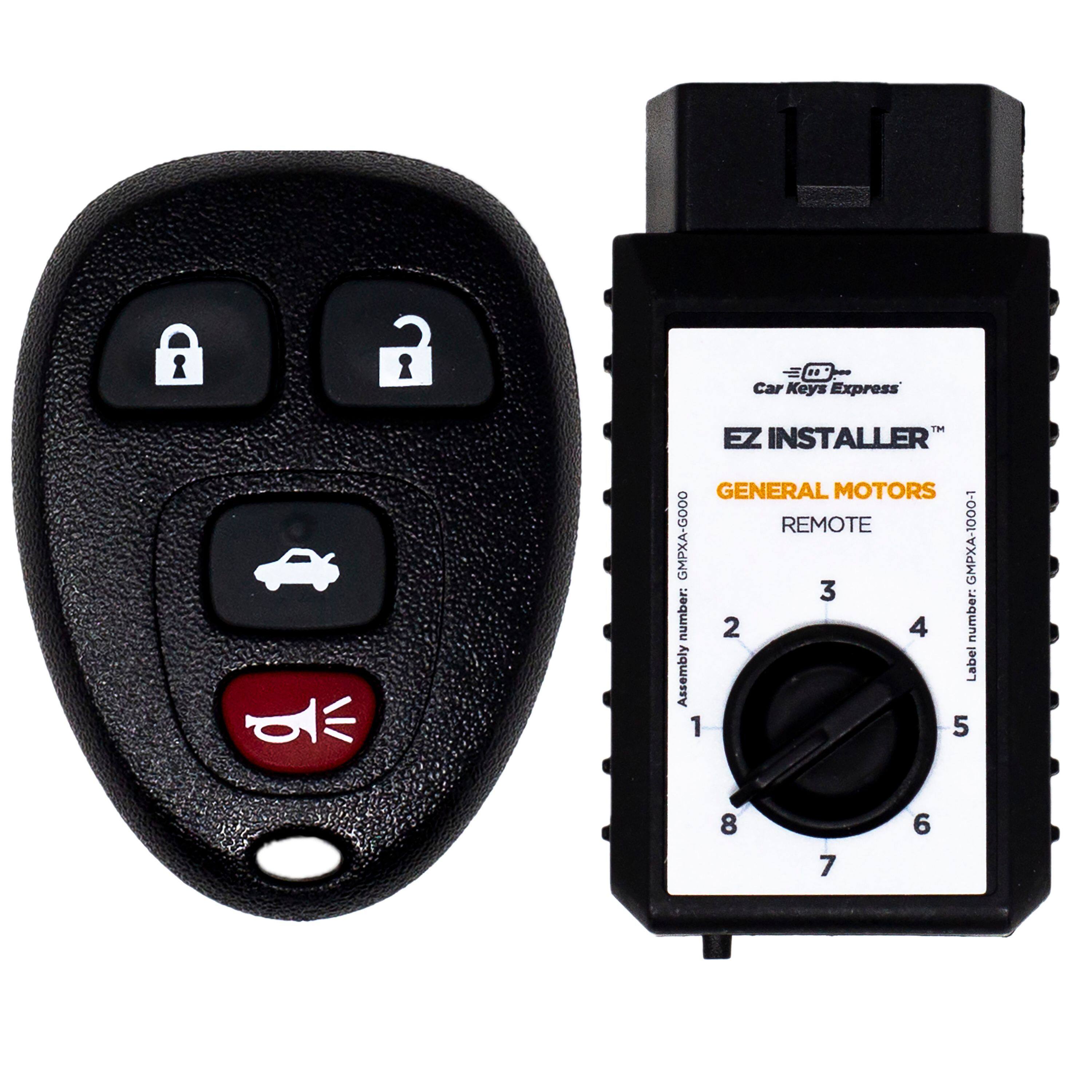 Car Keys Express
EZ INSTALLER
GENERAL MOTORS REMOTE
GMPXA-G000
GMPXA-1000-1
Assembly Label
1 2 3 4 5 6 7 8
Assembly number: GMPXA-G000
Label number: GMPXA-1000-1