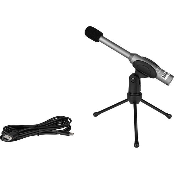 Front. miniDSP - miniDSP UMIK-1 Omni-directional USB Measurement Calibrated Microphone.