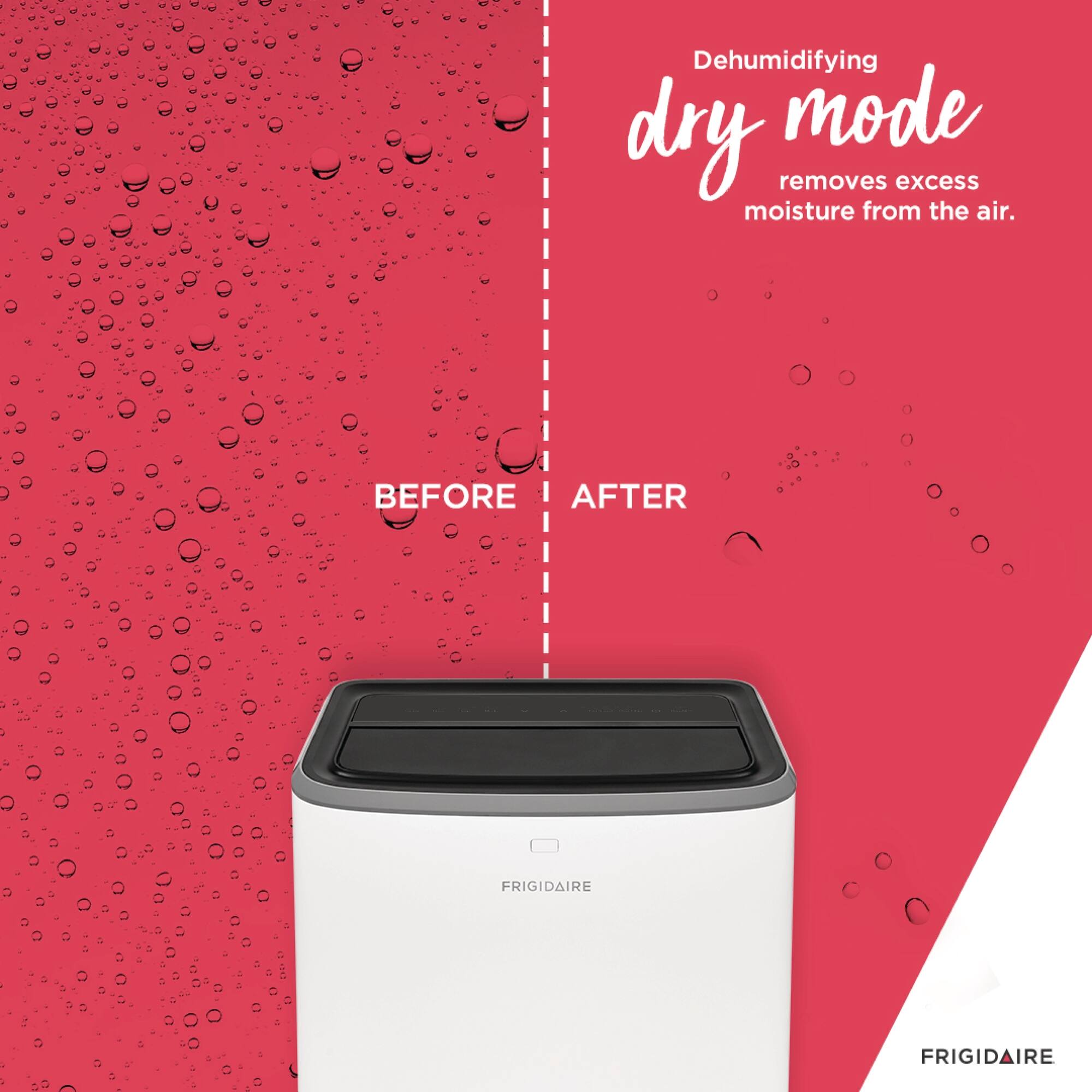 Alt View 15. Frigidaire - 3-in-1 Portable Room Air Conditioner - White.