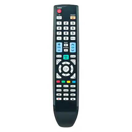 POWER TV ON/OFF 1 2 3 4 5 6 7 8 9 - 0 PRE-CH MUTE + VOL SOURCE - CH CH LIST TOOLS MENU 0 WLINK RETURN INFO EXIT CC INFO DMA MODE CONTENT FAV.CH