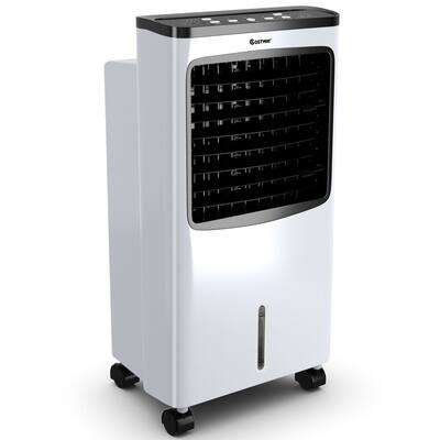 Costway Portable Cooler Fan Filter Humidify Anion W/ Remote