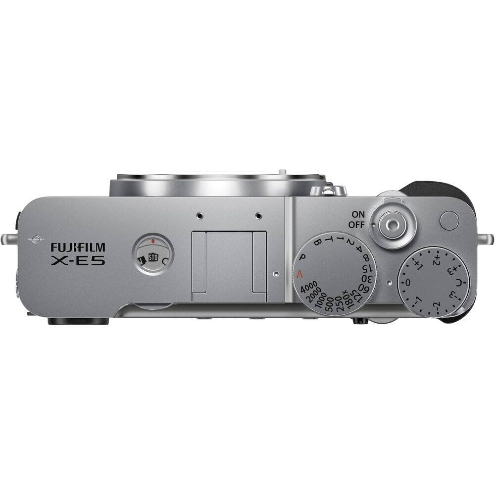 FUJIFILM X-E5 本体+ Sandisk SD 64GB Bundle Fujifilm X E5 Mirrorless Camera Body (Silver) with 64GB SD