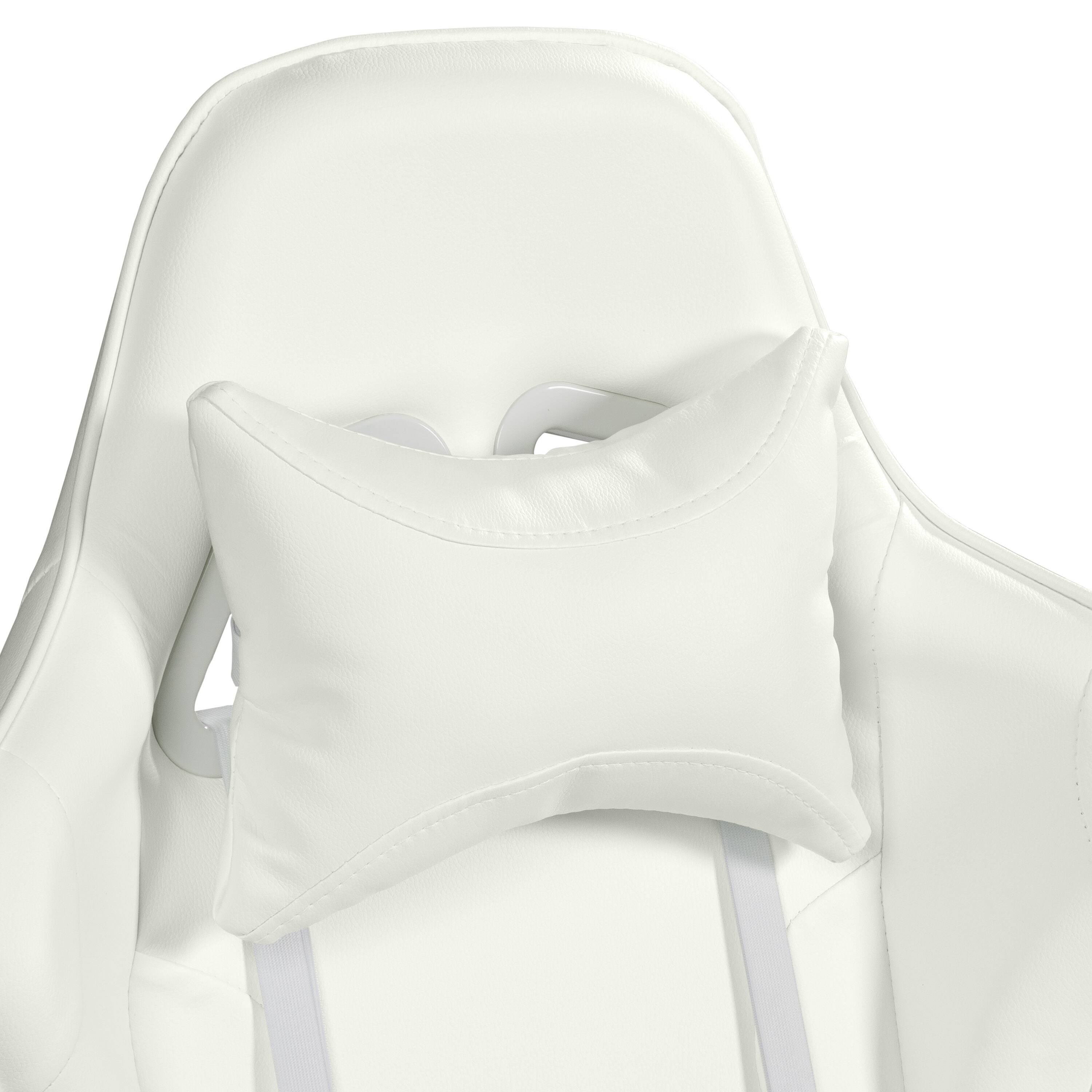 Alt View 20. CorLiving - Ravagers Gaming Chair - White.