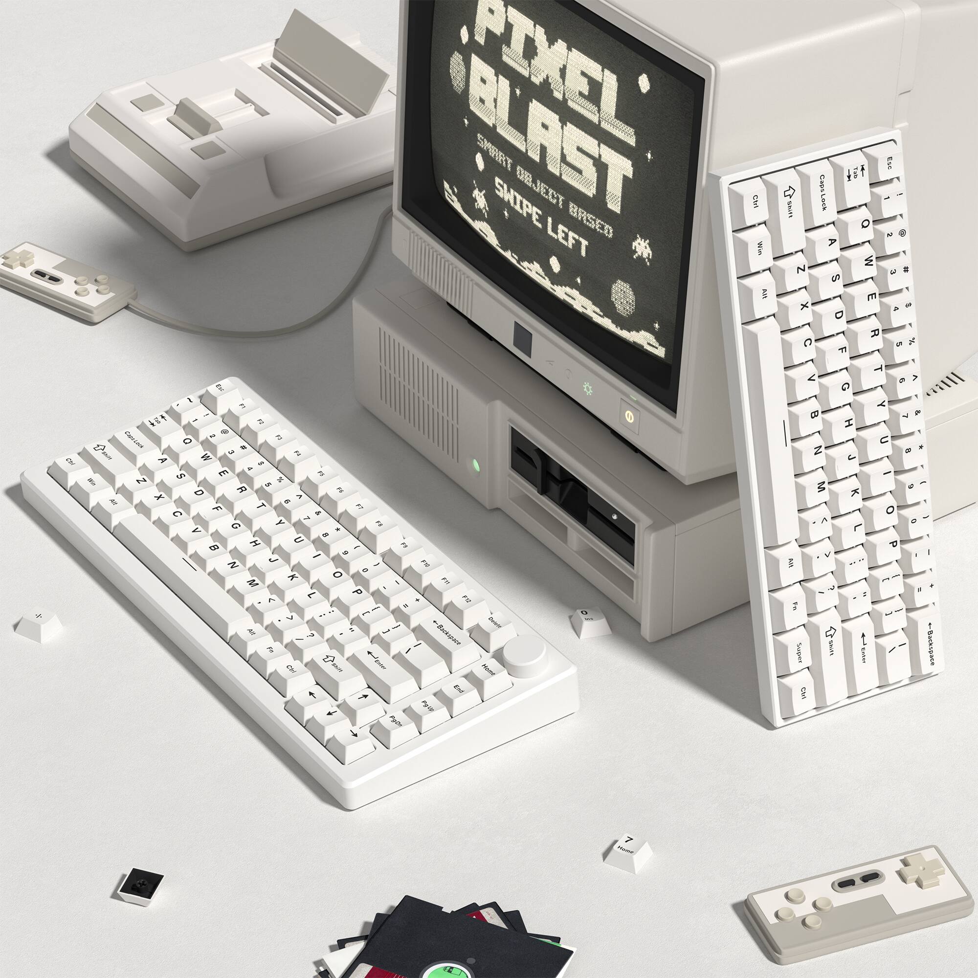 PIXEL BLAST  
SHRRT OBJECT LEFT BRSED  
SWIPE LEFT