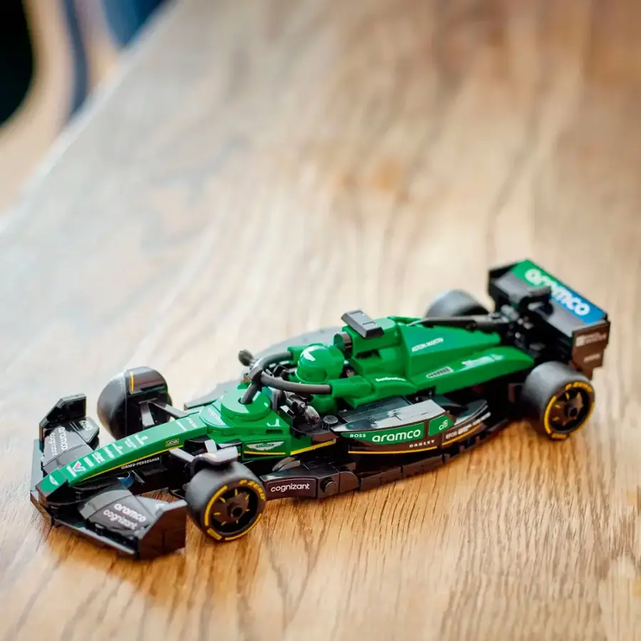 LEGO Speed Champions Aston Martin Aramco F1 AMR24 Race Car Building Toy ...