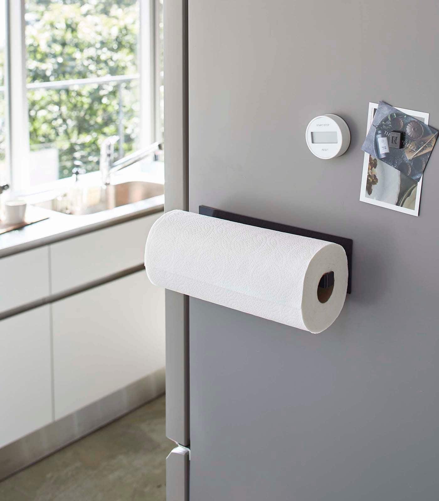 Yamazaki Home - Magnetic Paper Towel Holder - Steel - White price history on PriceWatchPro