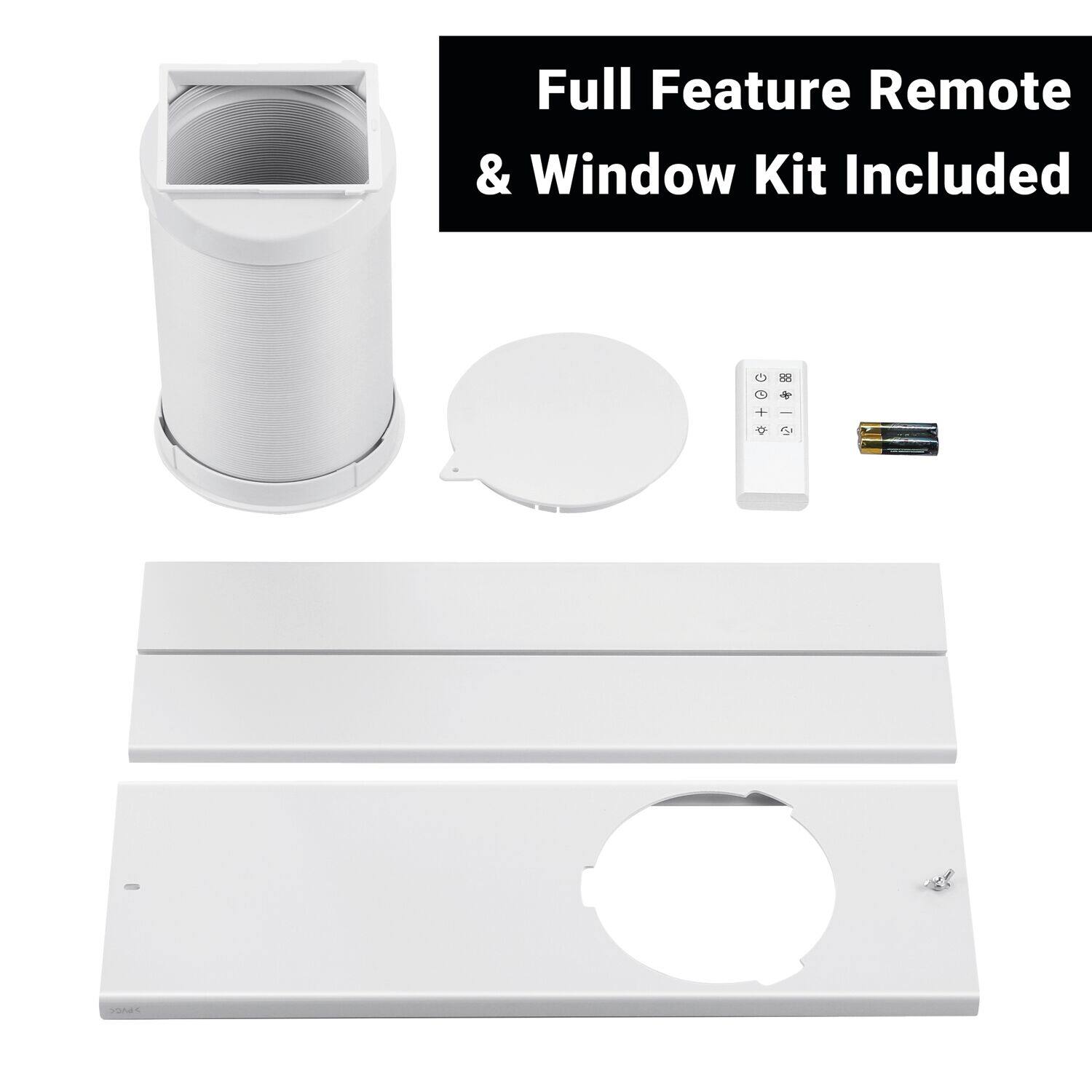 Full Feature Remote & Window Kit Included