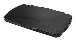 RubberMaid - Hinged Lid for Vented Slim Jim - Black