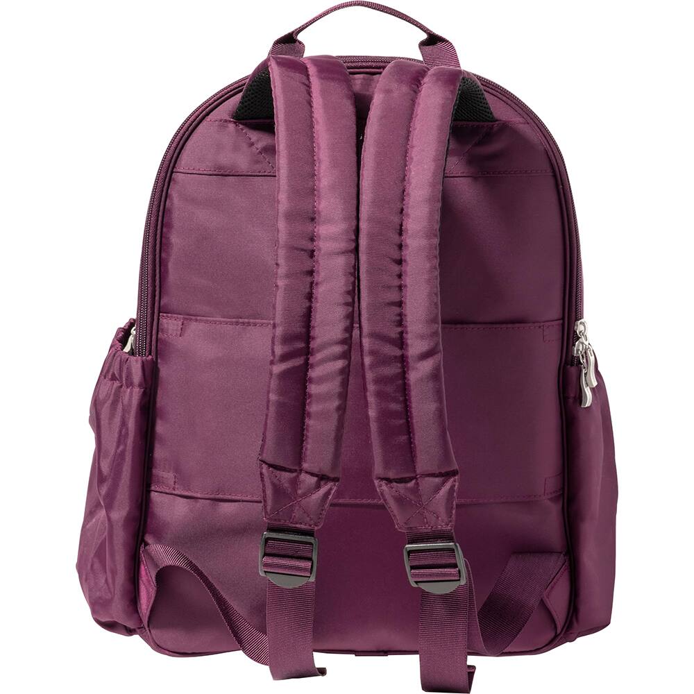 Alt View 3. Baggallini - Essential Laptop Backpack ELP817 - Mulberry.