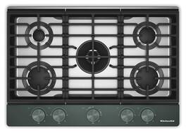 KitchenAid - 30" Gas Cooktop with 5 Burners and Integrated Wok Grate - Juniper