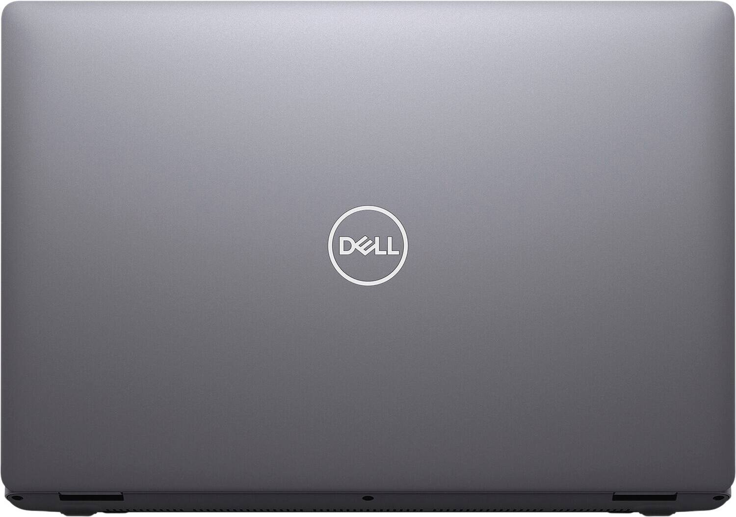 Back. Dell - 5411 14" Refurbished Laptop - Intel 10th Gen Core i7 with 32GB Memory - Intel UHD Graphics - 512GB SSD - Black.