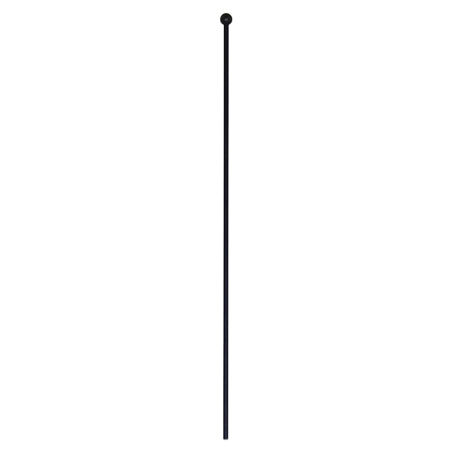 Angle. Tram - 1184 17.5" Thread-Mount Pretuned Amateur Dual-Band VHF UHF Antenna - Black.