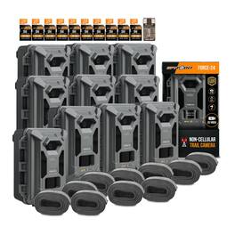 Spypoint - Force-24MP Non-Cellular Trail Camera Bundle with Accessories (2 Pack)