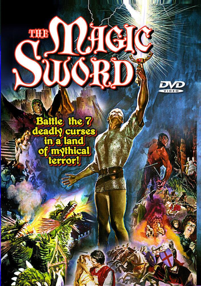 Front. The Magic Sword - DVD.