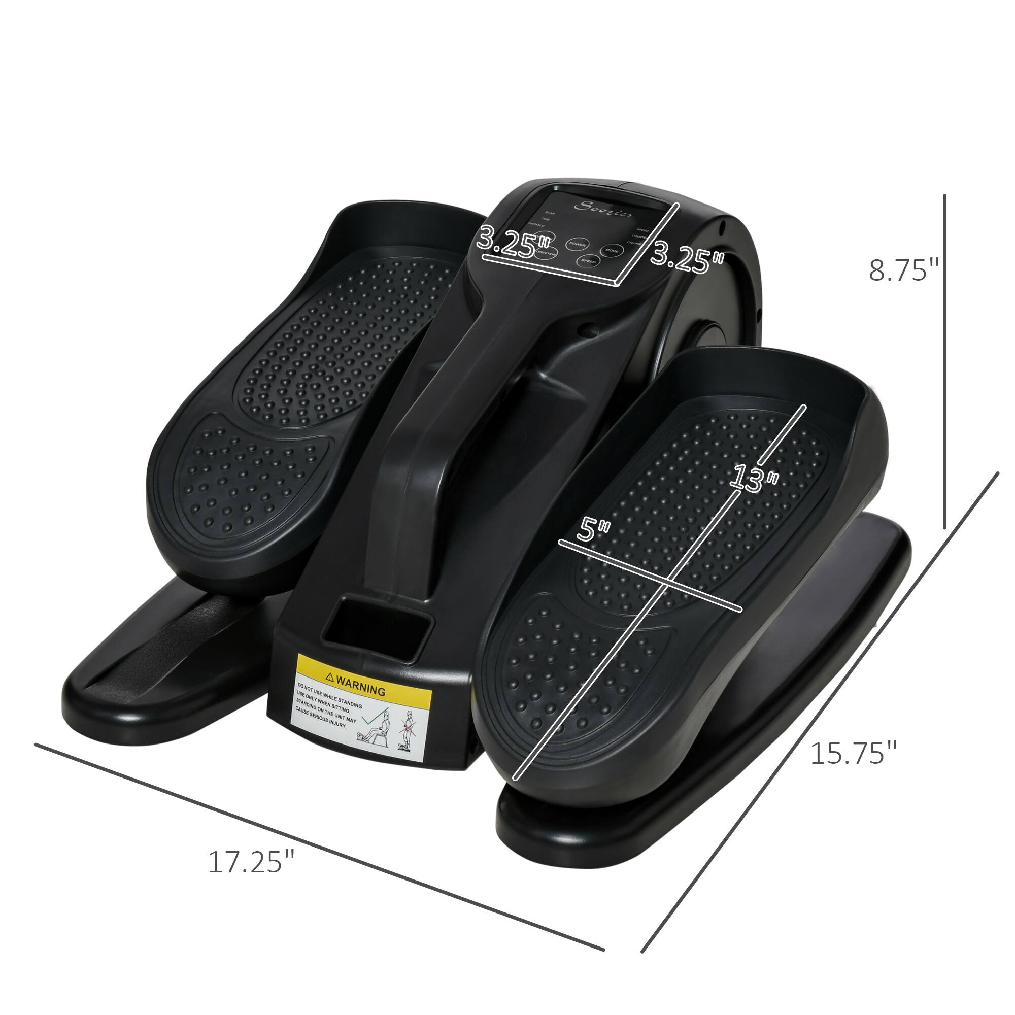 Soareo 3.250 3.25" 8.75" 5" 13" A - - WARNING - - 15.75" 17.25"