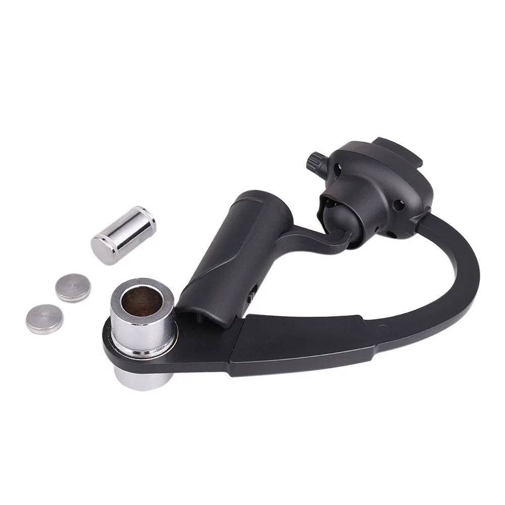 Alt View 1. Cluzine - Mini Handheld Aluminum Alloy Video Stabilizer for Camcorders & Action Cameras.