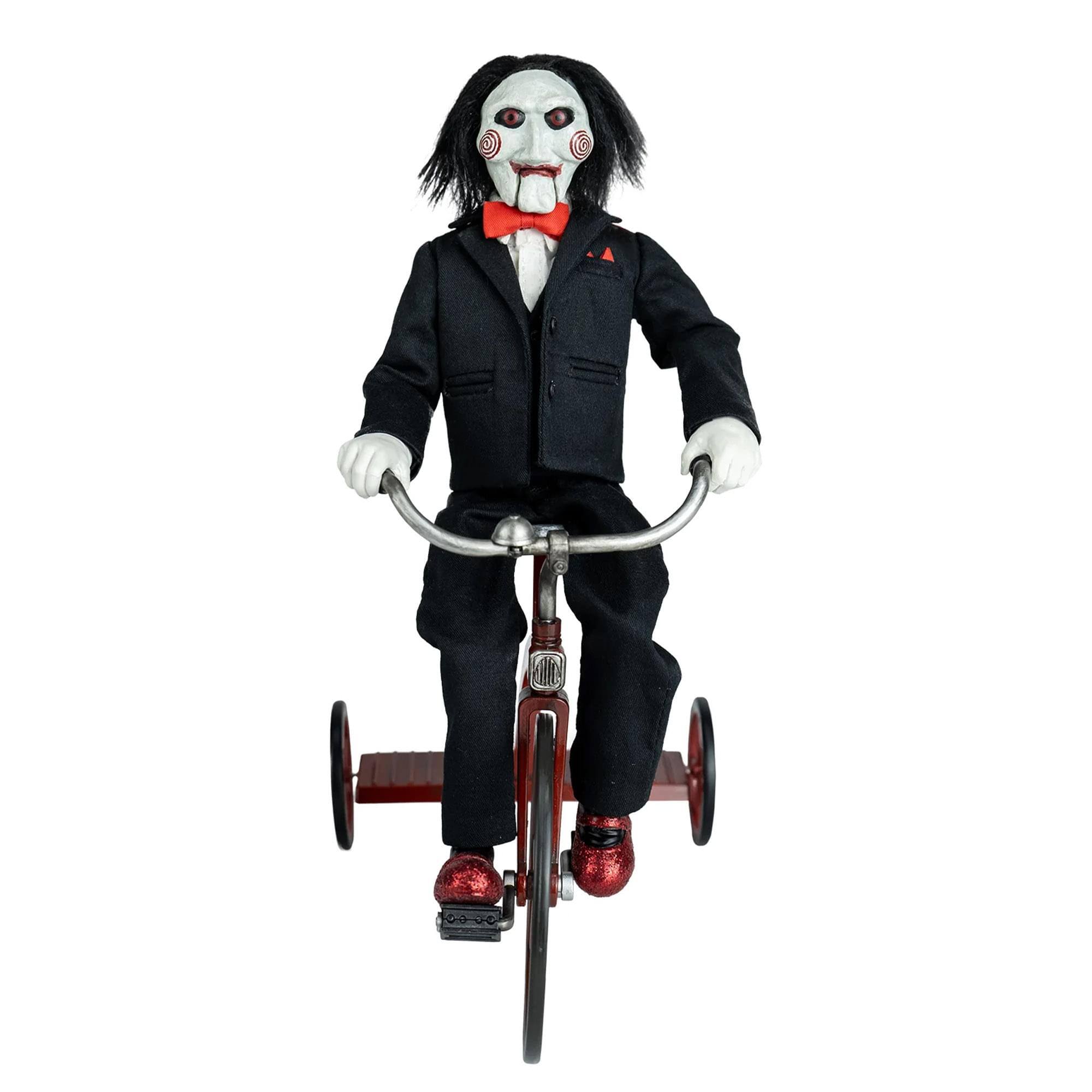 Front. Trick or Treat Studios - Saw Billy The Puppet With Tricycle 1:6 Scale Figure - Black.