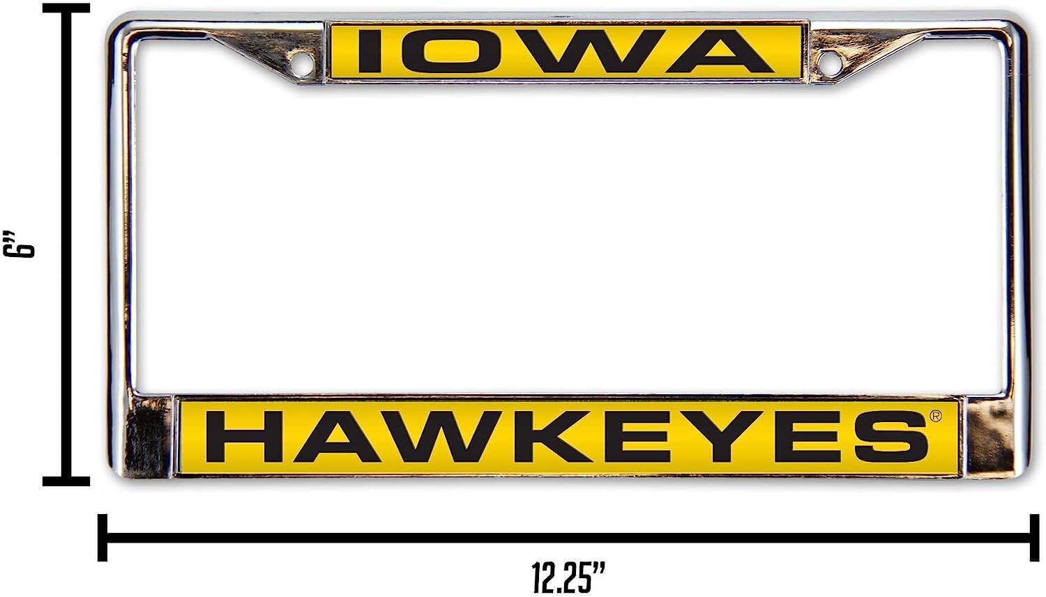 IOWA  
HAWKEYES  

6"  
12.25"