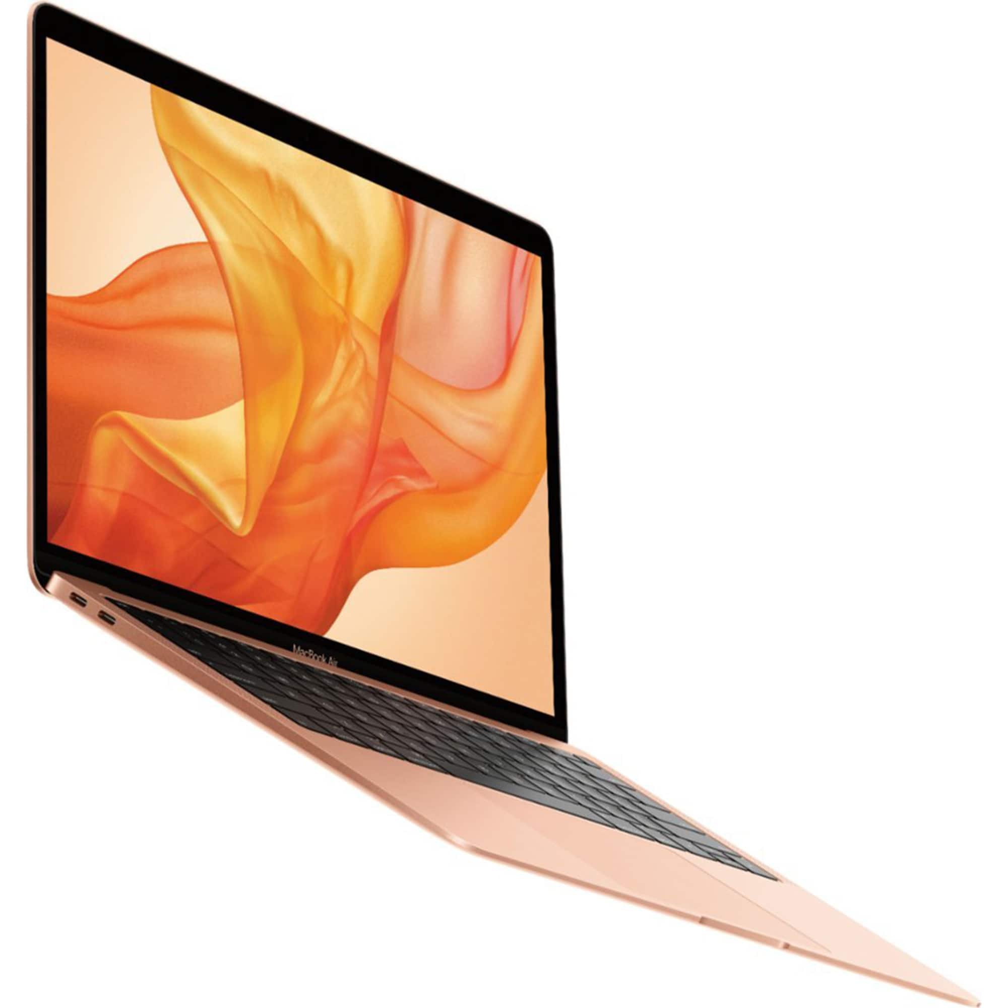 Alt View 1. Apple - MacBook Air 13.3" Certified Refurbished 2560x1600 - Touch ID - Intel Core i5 with 8GB Memory - 128GB SSD - Gold.