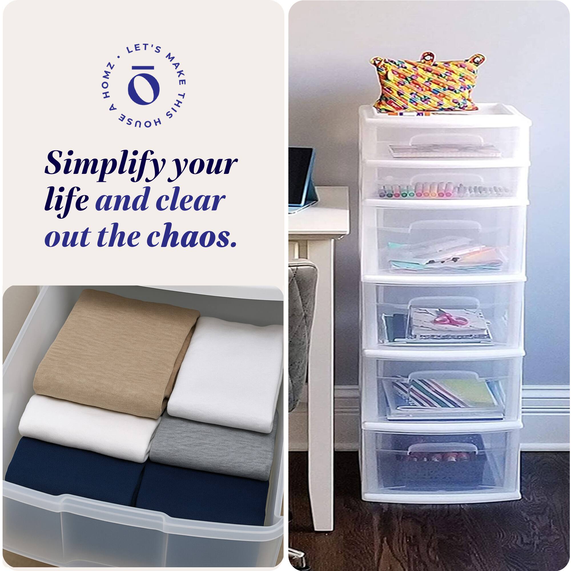 LET'S MAKE THIS HOUSE HOMZ.  
Simplify your life and clear out the chaos.