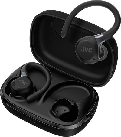 JVC Fitness True Wireless In Ear Bluetooth Headphones HAEC75TB JVC Fitness True Wireless In Ear Bluetooth Headphones HAEC75TB