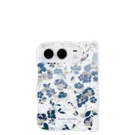 kate spade new york - Protective Case with Magsafe for Apple iPhone Duo - Flowerbed Blue