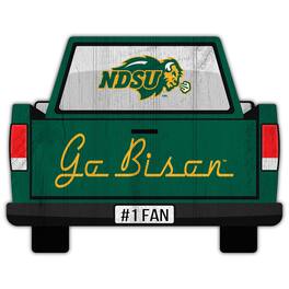 Fan Creations - NDSU Bison 12'' x 12'' Truck Back D-cor - Multicolor