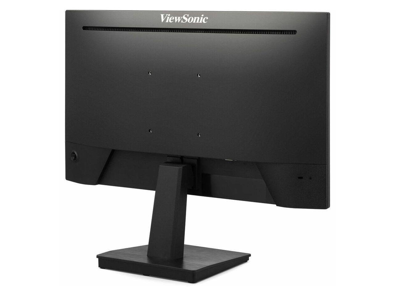 Alt View 4. ViewSonic - Viewsonic VA2448-MHU 24" 1080p IPS Monitor, 120Hz, VRR, Eye Care, HDMI, VGA, USB-C - Black.