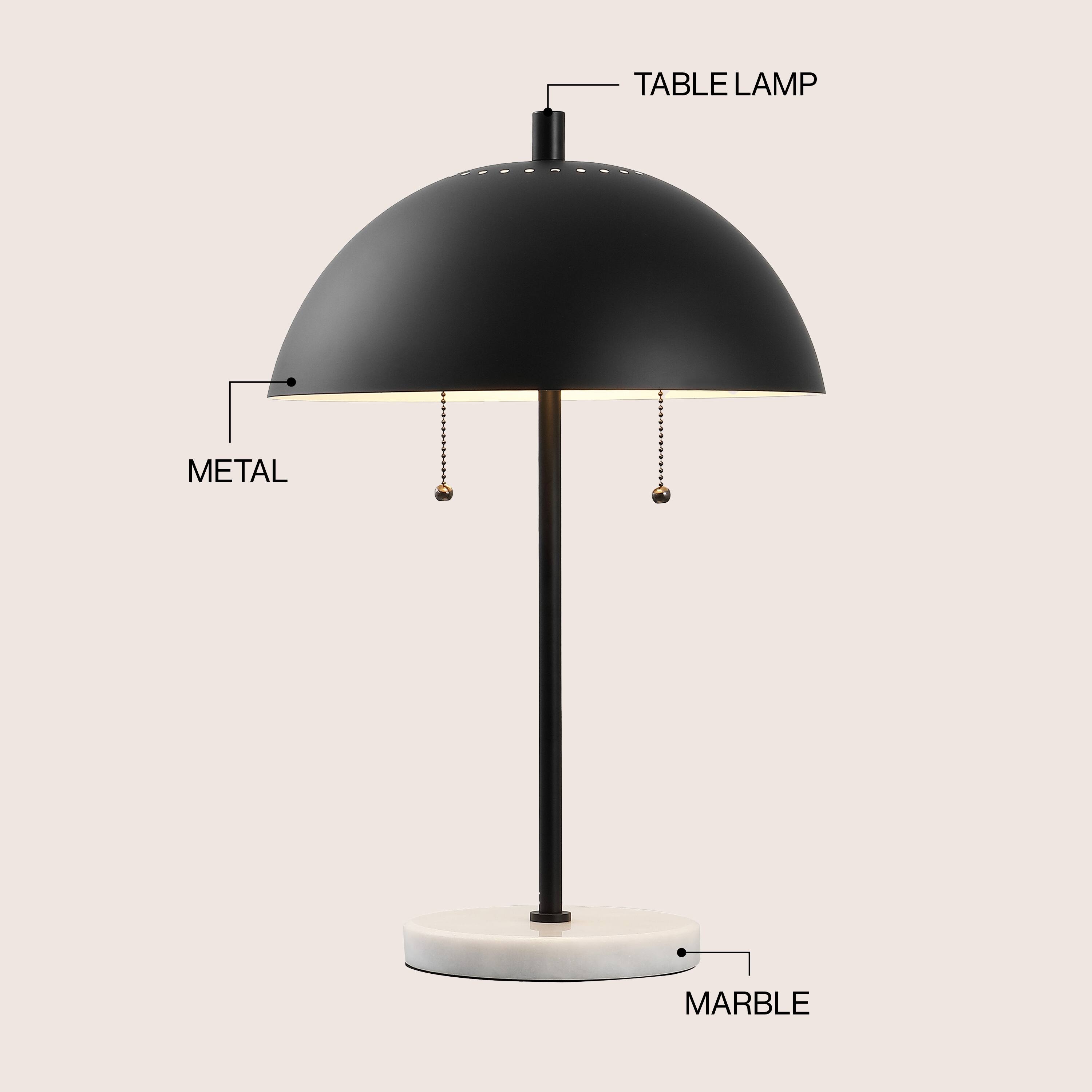 TABLE LAMP  
METAL  
MARBLE