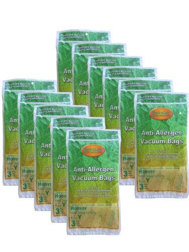 Anti-Allergen Vacuum Bags  
Hoover  
3 Y