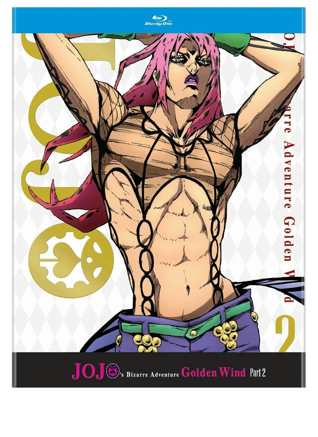 Front. JoJo's Bizarre Adventure: Golden Wind Part 2 Limited Edition (Box Set) [Blu-ray].