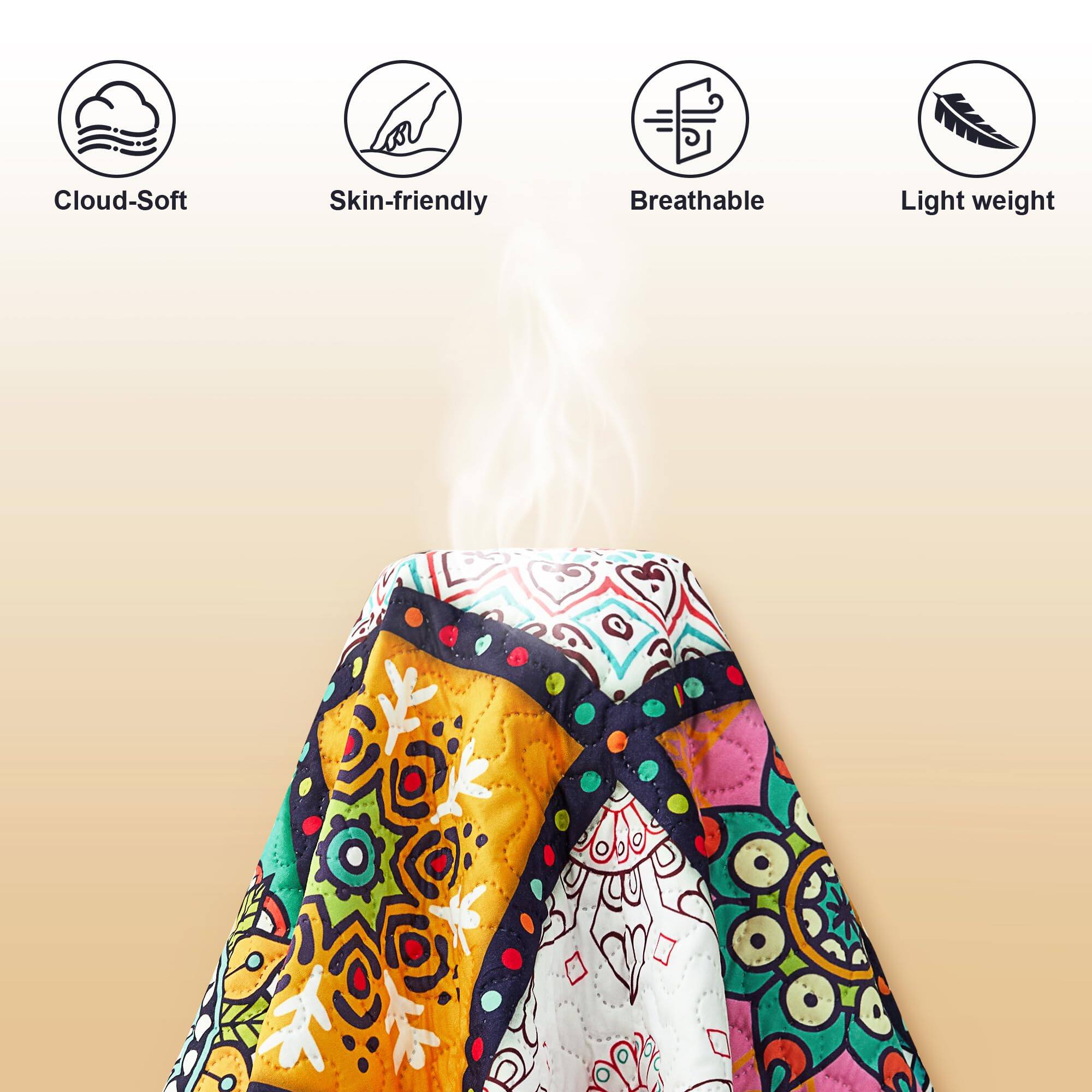 Cloud-Soft  
Skin-friendly  
Breathable  
Light weight