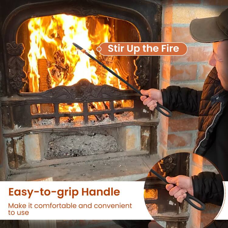 Stir Up the Fire

Easy-to-grip Handle
Make it comfortable and convenient to use