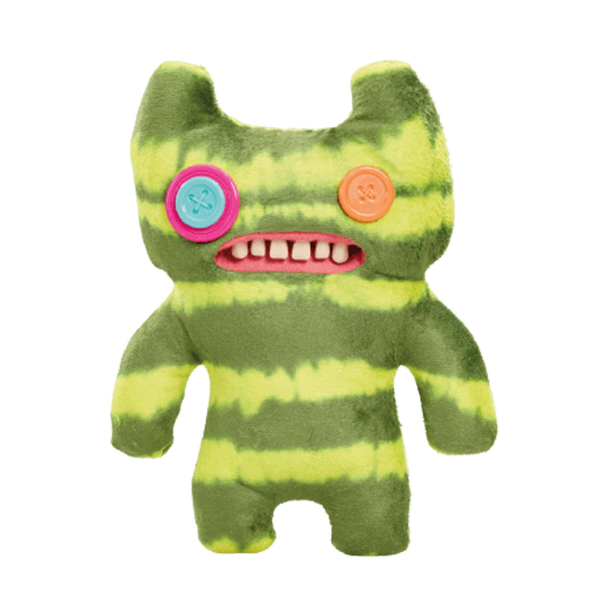 Front. ZURU - Fugglers Laboratory Misfits 9 Inch Plush | Indecisive Monster - Green.