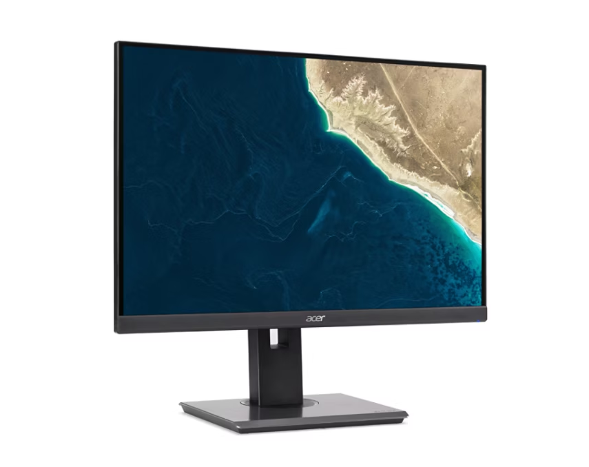 Angle. Acer - Acer Vero B247W E5 24" Class WUXGA LED Monitor - 16:10 - Black - 24" Viewable - In-plane Switching (IPS) Technology - Black.