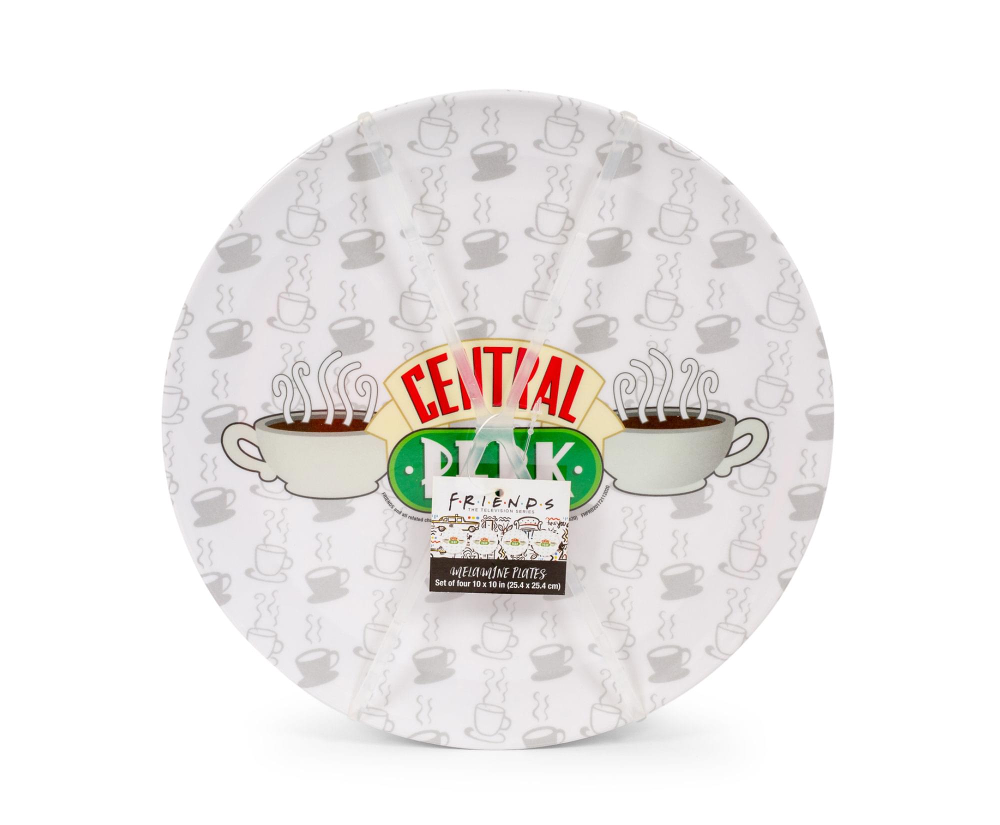 CENTRAL PARK FRIENDS  
MELAMINE PLATES  
Set of four 10" (25.4 cm)
