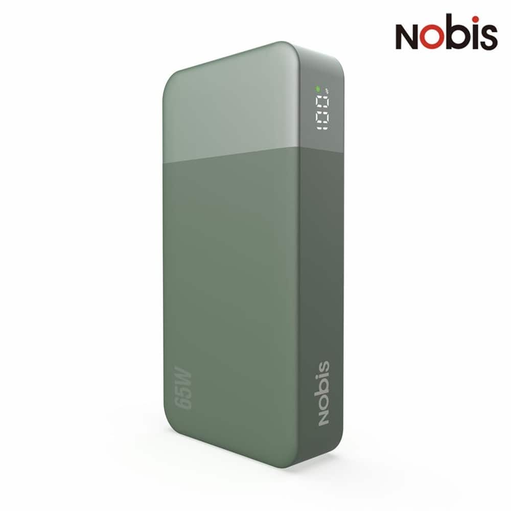 Loheer - 65W fast charging power bank Portable Charger for Laptop and Phone Green